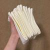 White Boneless Socks Women'S Mid-Tube Socks Ins Trendy Cotton Socks Spring And Summer Solid Color Anti-Pilling Loose Confinement Stacking Stockings