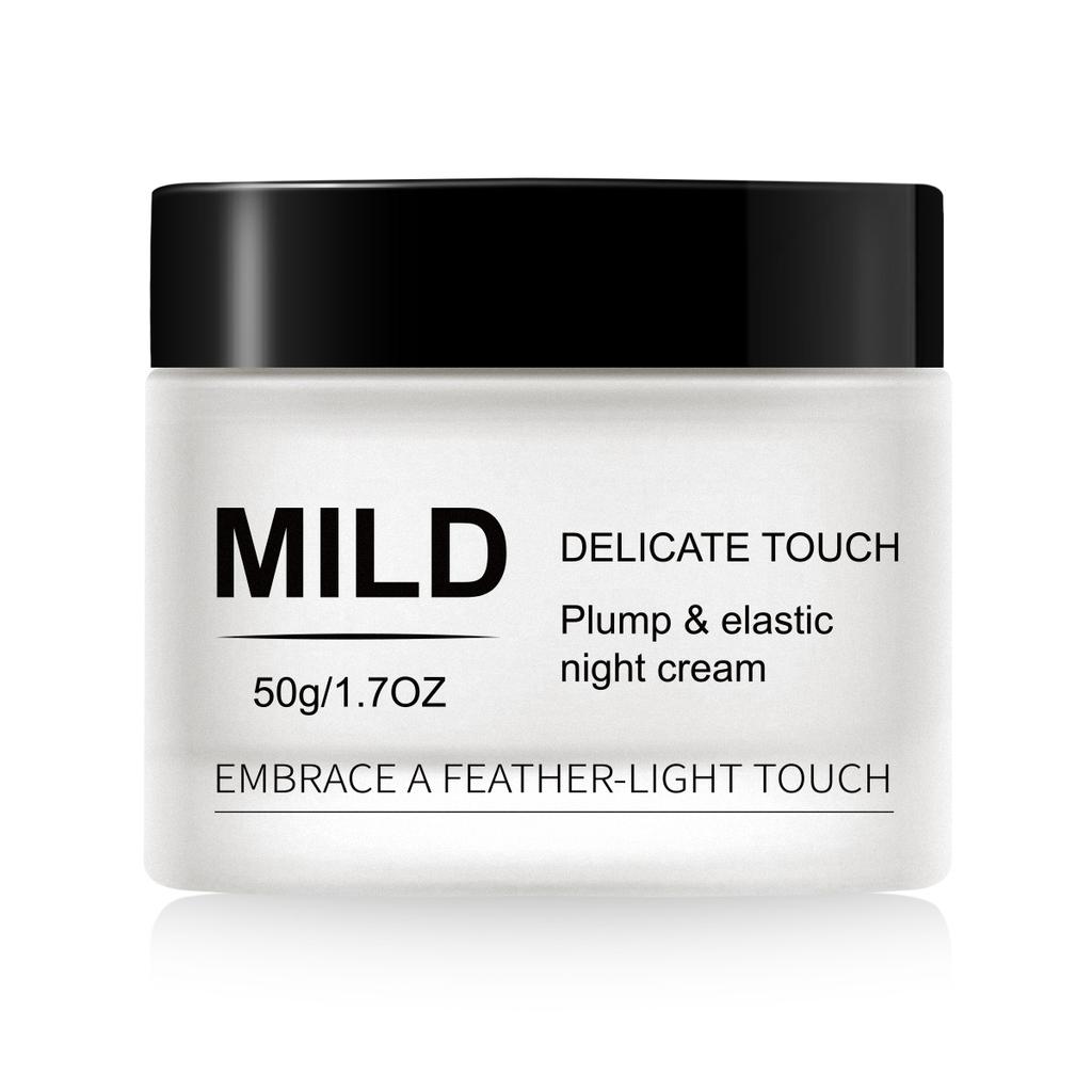 Plumping and Firming Night Cream Deep Moisturizer Anti-Wrinkle Essence Cream 50G Long-lasting 48H Hydration for Sagging Skin All Types