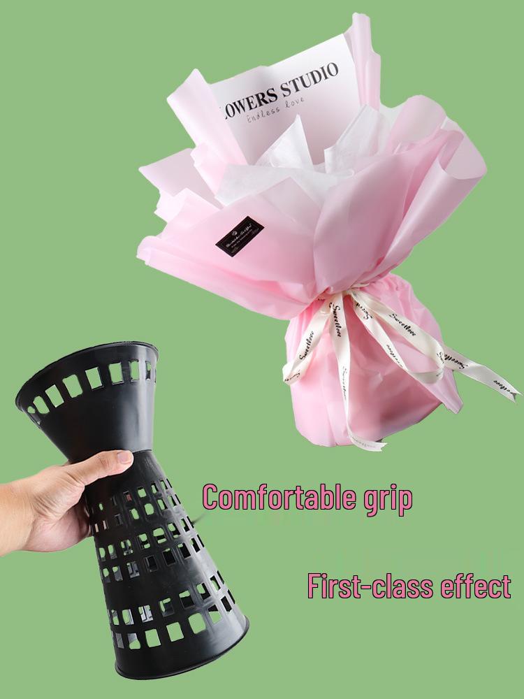 Compact Heightened Flower Arrangement Holder - Bouquet Arrow Tube Floral Liner