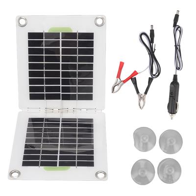 Foldable Solar Panel Portable Solar Powered Battery Charger for Automobile Car RV 10W