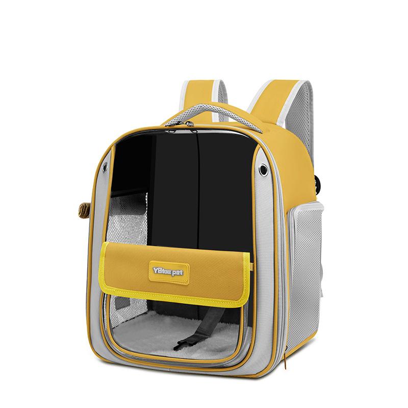 Portable Cat Backpack Pet Carrier Bag for Cat Kitten Puppy Transport Transparent Large Capacity Travel Bags for Small Dog