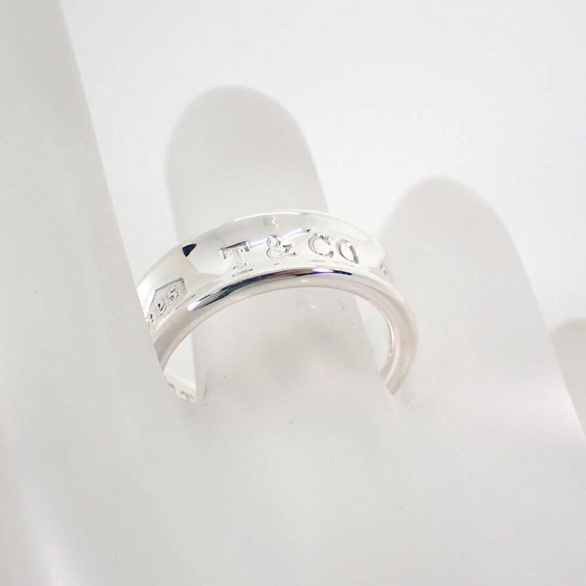 [Used] TIFFANY 925 1837 Ring / Size 14 / J11-2