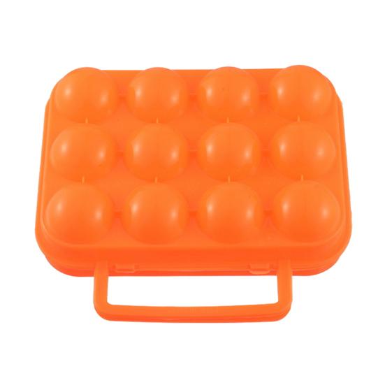 Portale 12 Grids Camping Picnic Folding Egg Oppbevaring Case Box Holder Container