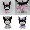 Cute Cartoon Kawaii Kuromi Plush Toy In 25cm Soft And Stuffed Design