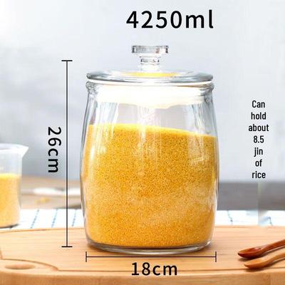 ZISIZ Glass Kimchi and Food Storage Jar