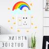 Luminous Rainbow Star Fluorescent Wall Stickers for Bedroom Decor