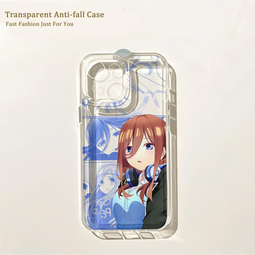 The Quintessential Quintuplets Phone Case For iPhone 17 16 16e 15 14 13 12 11 Mini Pro Max X XR XSMax 7 8 Air Plus Back Cover