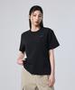 DISCOVERY EXPEDITION Women'S Freshvent Chest Pocket Woven Short Sleeve T-Shirt (Black)