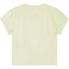 Calvin Klein Jeans Letter Pattern Solid Color Short Sleeve T-Shirt Women Tops Green J221171-LFU