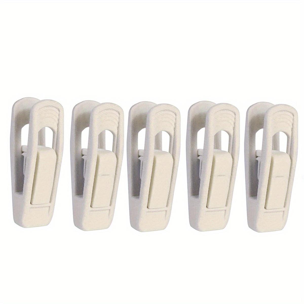 

5 шт. бархатных зажимов для вешалок, прищепки для вешалок для брюк, вешалок для юбок, прочные зажимы, товары для балкона, аксессуары для спальни, органайзер для гардероба белый