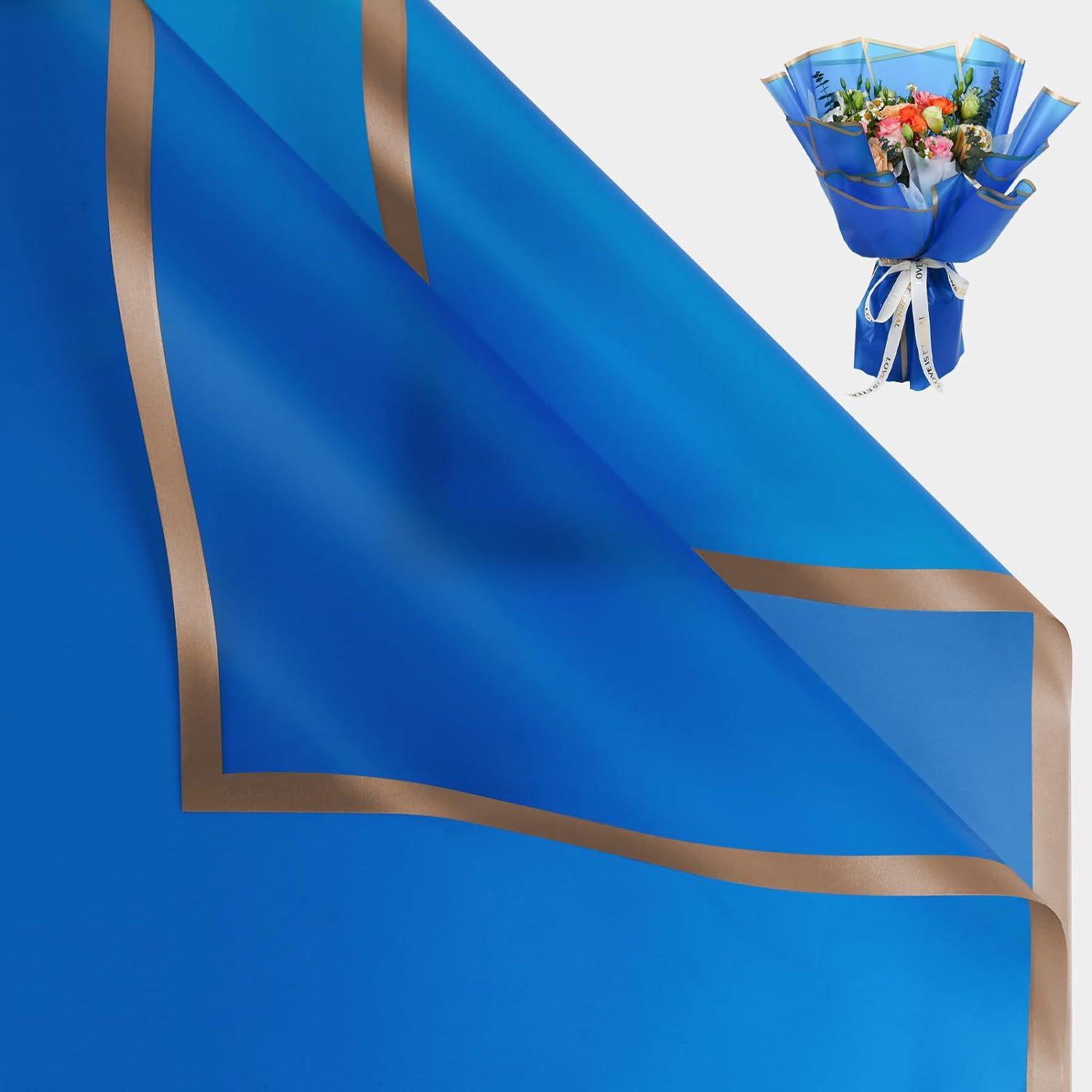 

20 Sheets, Flower Wrapping Paper, Waterproof, Bouquet Wrapping Paper, Flower Shop Supplies, Wrapping Paper, DIY for Weddings, Birthday Gifts Baolan Phnom Penh; 58 * 58cm 20 sheets/bag