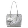 Autumn Tide Simple Fashion Big Bag Shoulder Tote Bag New Shopping Large Capacity Portable Chain Women'S Bag