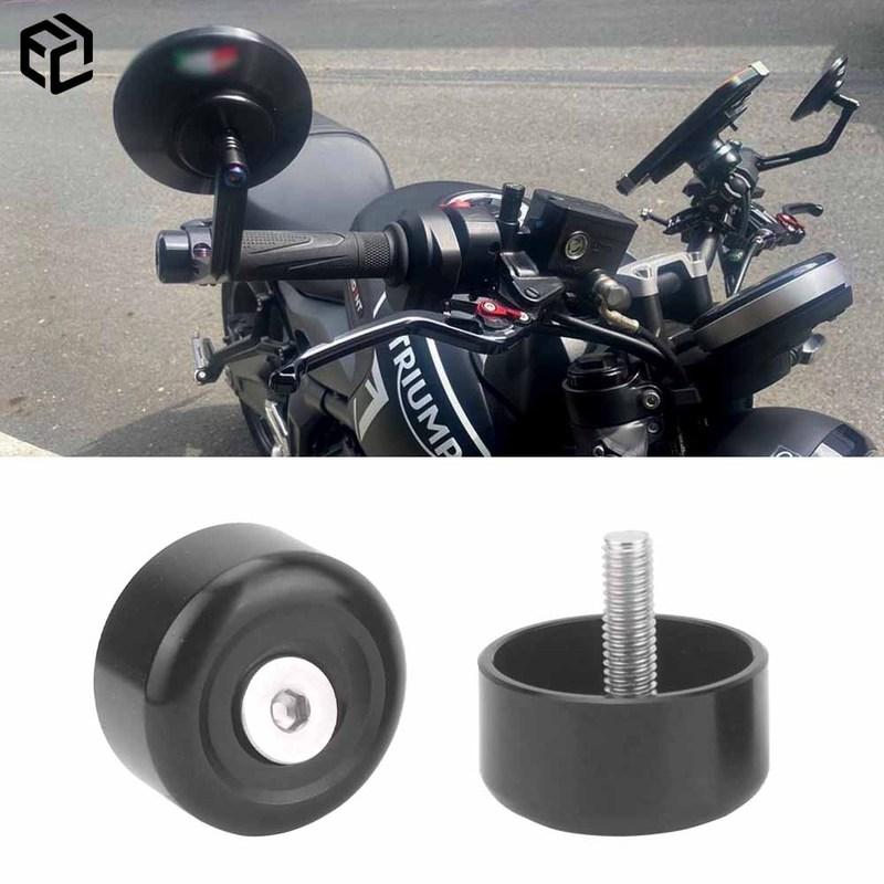 Motorfiets Aluminiumlegering Stuur Einde Stekker Voor Triumph Bonneville T120 T100 Bobber Speedmaster Street Twin Scrambler 900