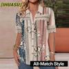 Women's Fashion Casual Short Sleeve POLO Neck Blouses & Shirts