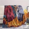 Dragons  Print Flannel Blanket, High quality Comfortable for All Seasons, Home Decor, Warmth and Comfort