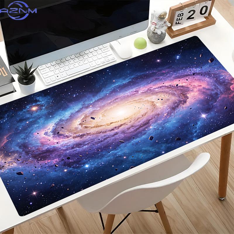 Highquality Starry Sky Mouse Pad Gaming Mousepads Durable Antifray Mousepad Game Computer Mausepad Space Galaxy Keyboard Pad