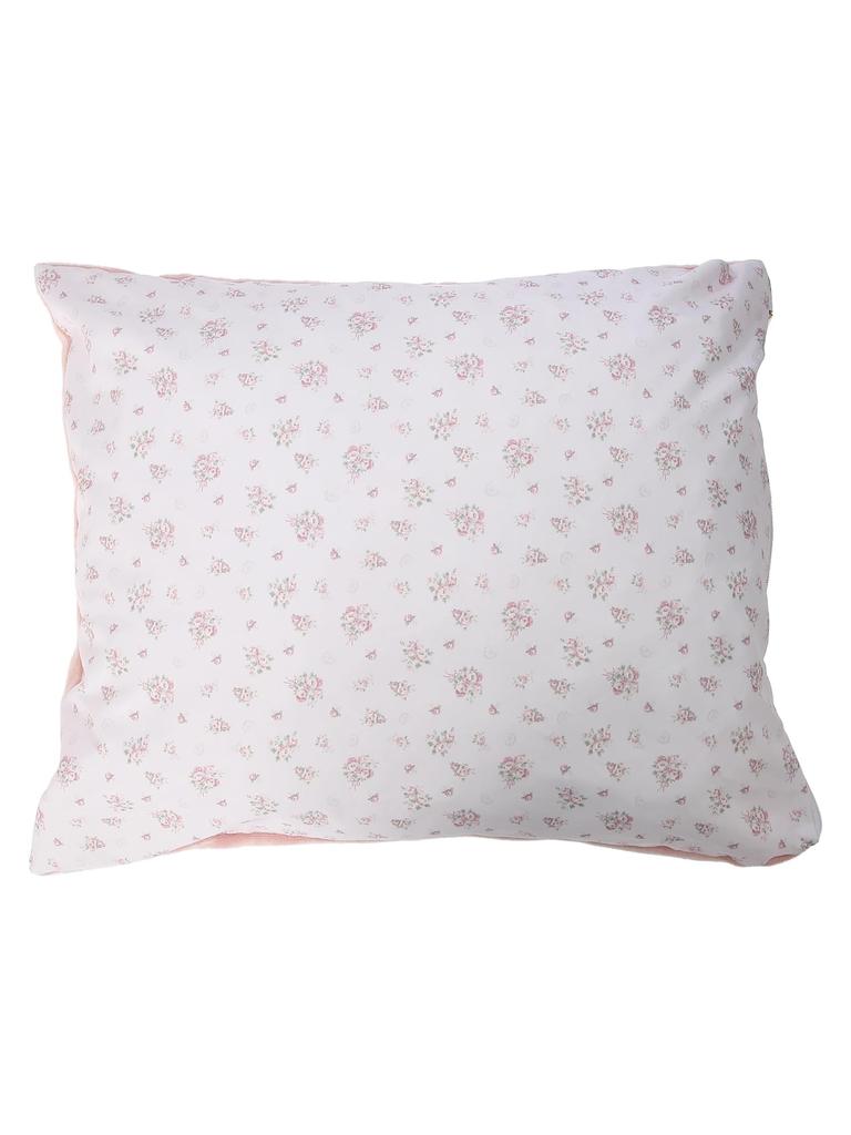 Maison De FLEUR Original Flower Print Pet Bed, Medium, Pink, with Pet Cushion, 8A41YZM0600