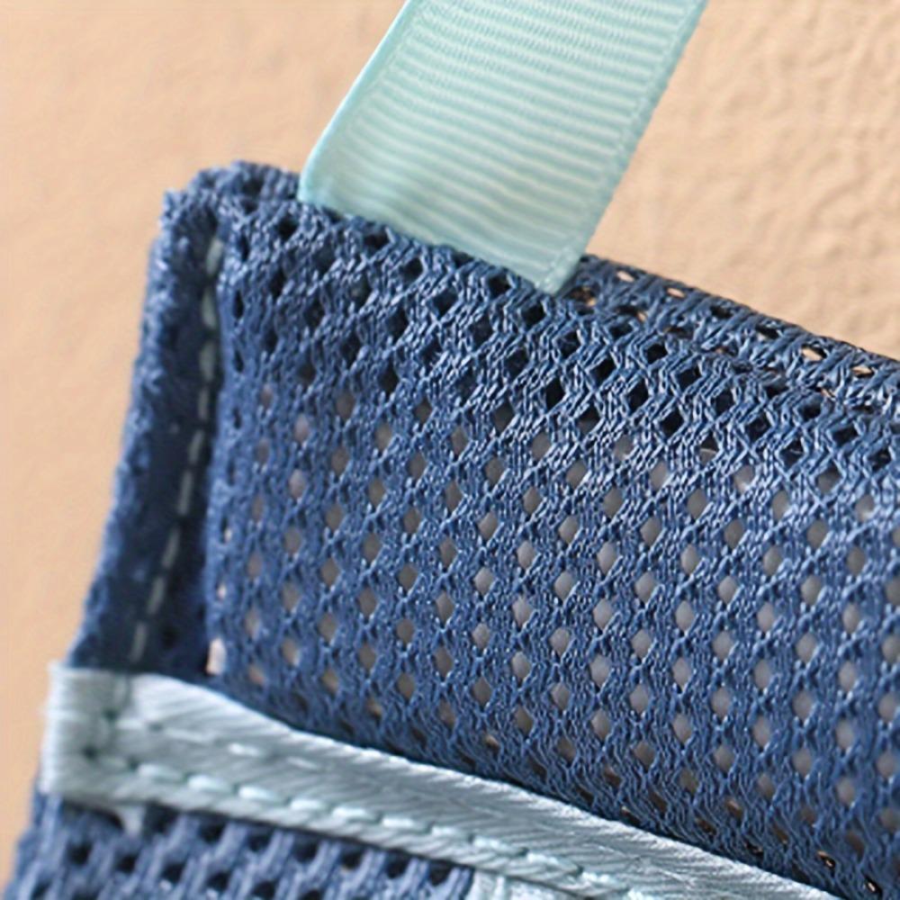 Washable Wall-Mounted Mesh Garbage Bag Dispenser - Plastic Bag Holder & Storage Organizer for Kitchen