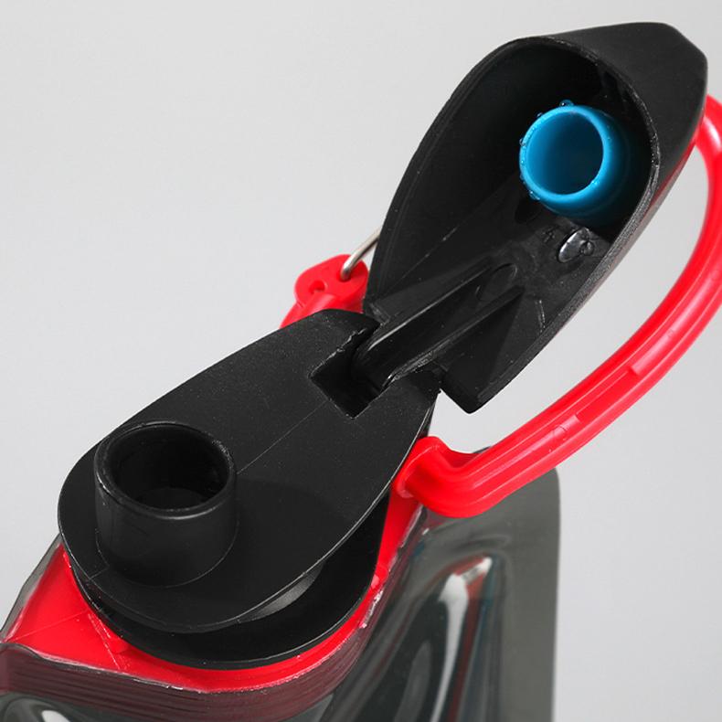 2pcs Outdoor Cycling Sports Water Bottle Hiking Portable Water Cup PE Plastic Folding Water Bag Storage Bladder