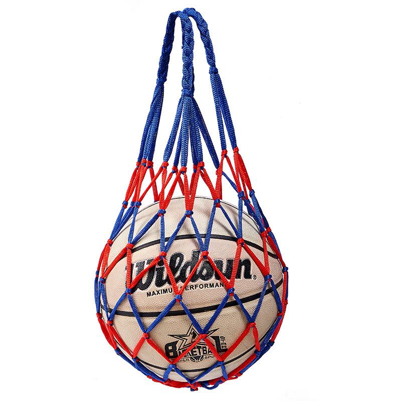 Thickened Mesh Sports Ball Bag – Large Capacity for Basketball, Football, Volleyball – Portable Storage for Kids & Students