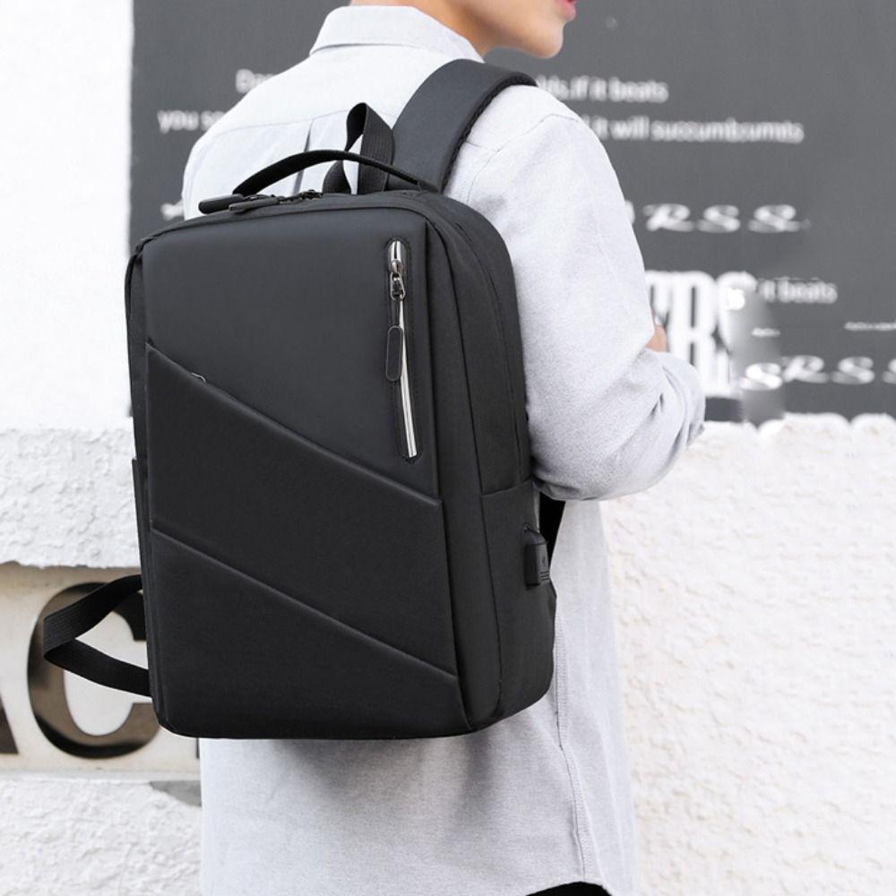 Multi-pockets Men's Backpack Nylon Business Shoulder Bags Casual Laptop Backpack Sports