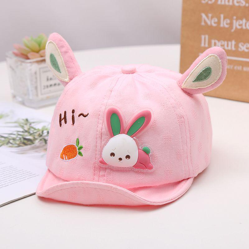 Unisex Bear Duckbill Baseball Cap for Kids – Cute, Soft Brim, Spring & Autumn Hat