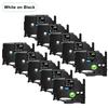 5PCS 231 241 Compatible for Brother Tz TZe-231 Tz-241 Tze-131 631 831 335 Tapes Black On White 12mm Label Tape for P-Touch Maker