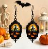Halloween Dark Series Figure Pendant Earrings - Festival Decorative Ear Hook Style