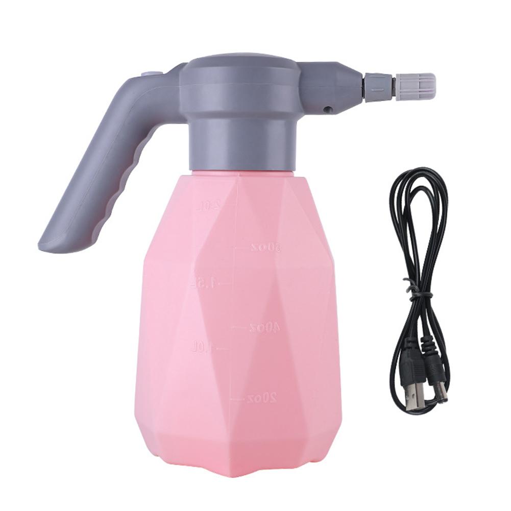 2L Automatic Watering Can USB Rechargeable Watering Electric Fogger 360 Adjustable Nozzle for Agricultural Irrigation
