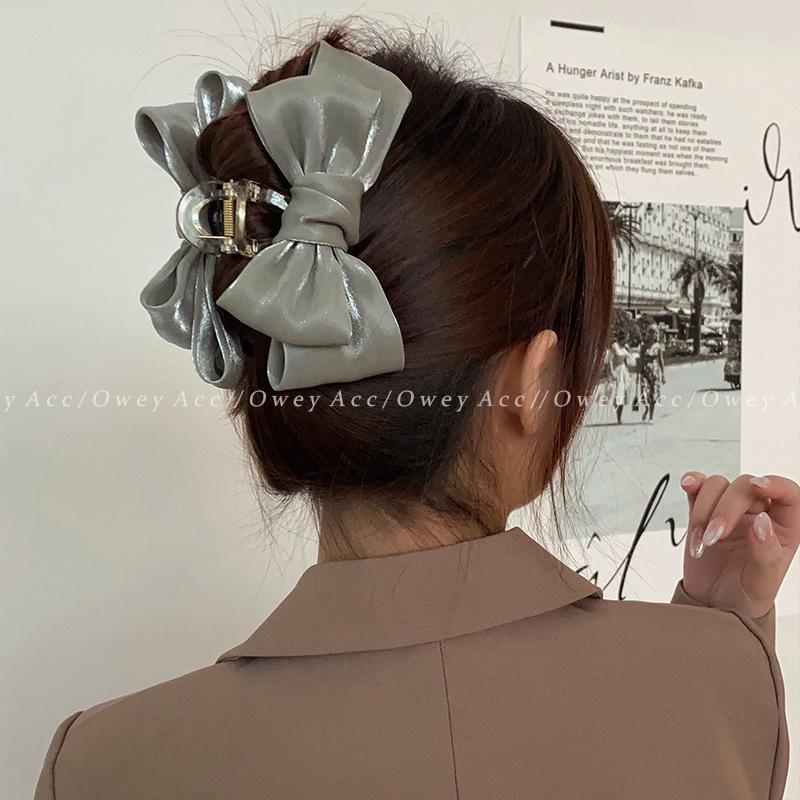 Mermaid Princess Fabric Claw Clip for Women - Fashion Updo Hair Accessory