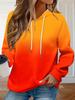 Fashionable women's loose casual street style hooded sweatshirt, loose casual, fashionable top