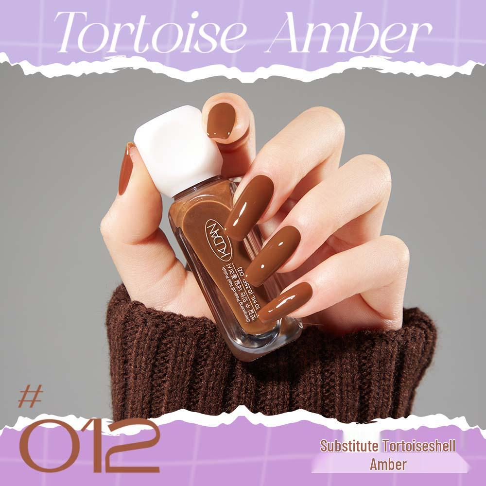 Cool Dan Peelable Quick-Dry Water-Based Nail Polish, Light Fragrance, New 10ml. Available in 41 Colors.