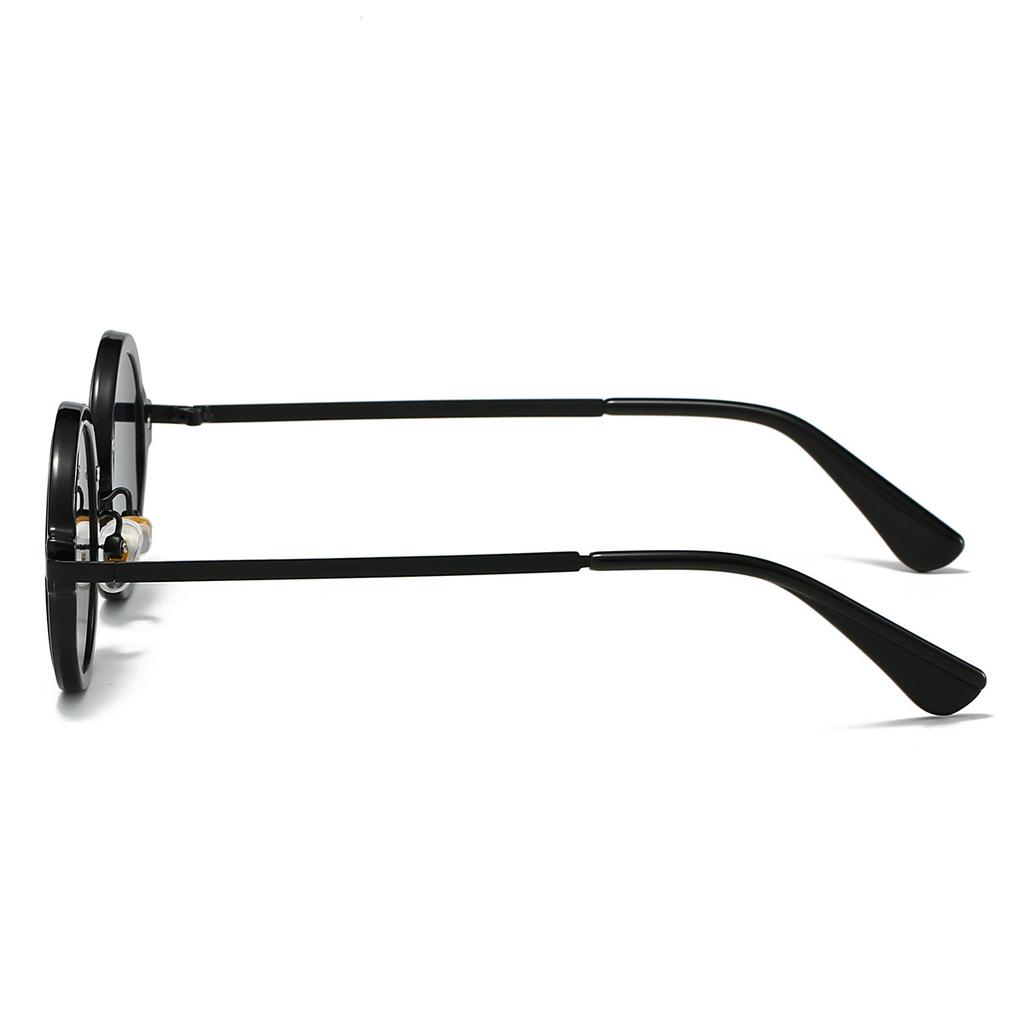 New Vintage Small Round Frame Fashion Sunglasses Steampunk Personality Hip Hop Sunglasses