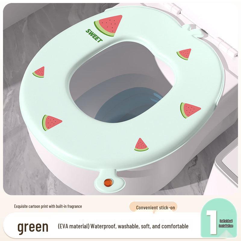 

Waterproof Aromatherapy Toilet Seat Cushion - Universal, All-Season, Adhesive, Wash-Free 2025 New Style Cover