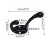 4pcs Wall Hook Clothes Hook Bathroom Towel Wall Organizer Durable Hanger Hooks  Key Hat Bag