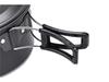 Outdoor Camping Cookware Set: Portable Teapot & Folding Cutlery