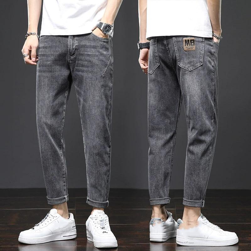 Losse Rechtvallende Oversized Denim Harlan Broek Vier Seizoenen Heren Jeans Trendy en Veelzijdig Japanse Jeans