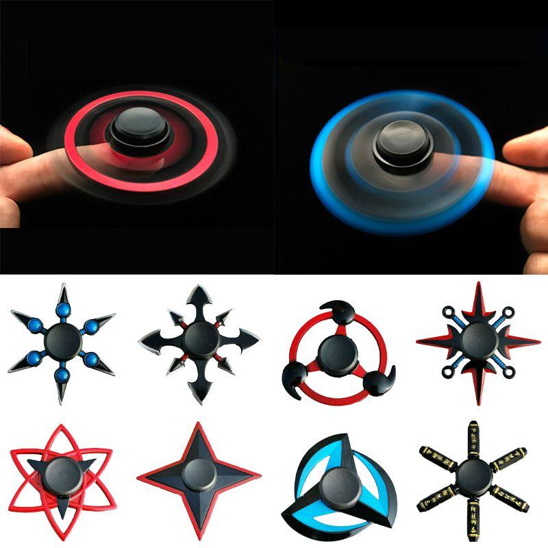 Naruto Shuriken Fingertip Spinner Antistress Toys Children Kids Adult