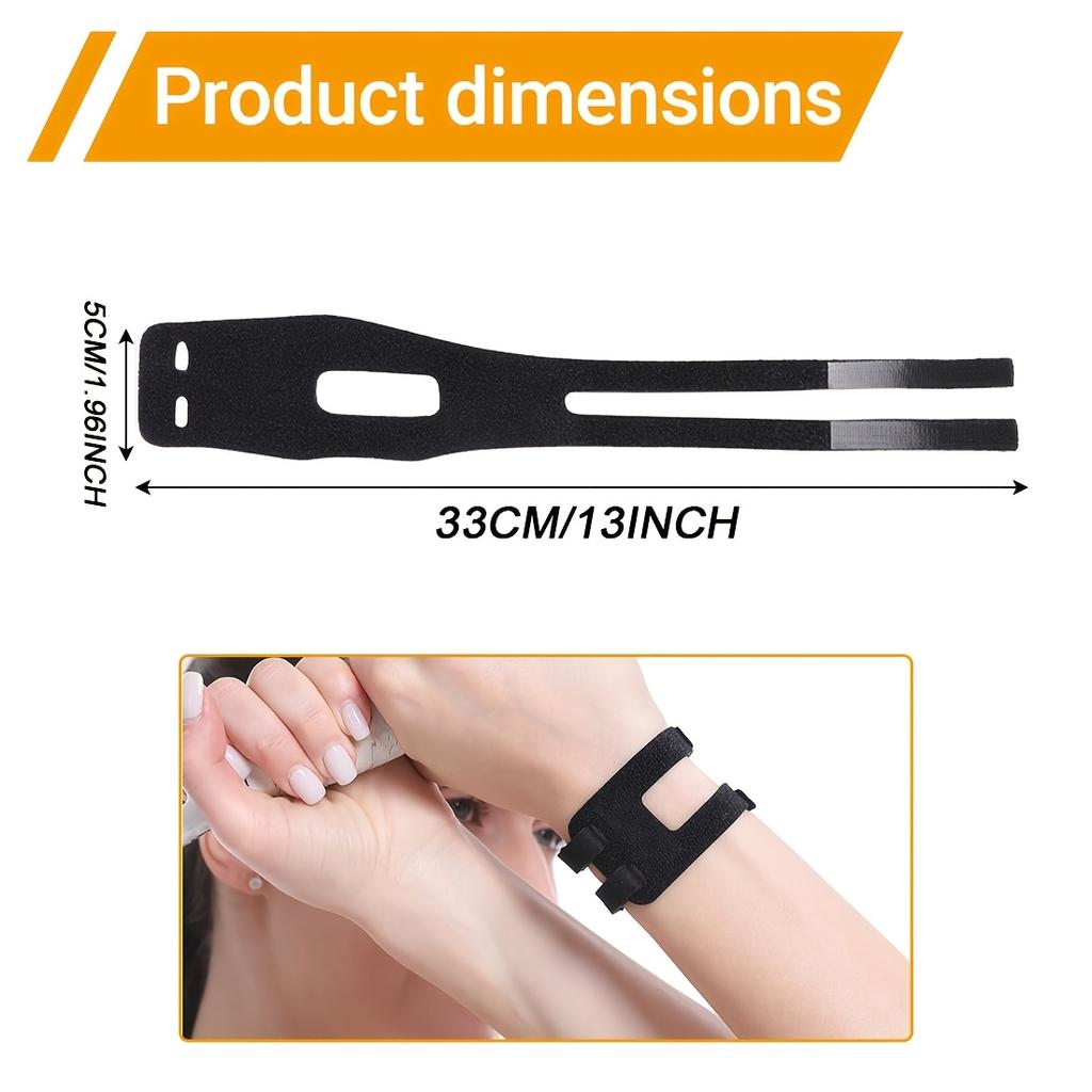 Carpel Tunnel Wrist Brace with Adjustable Closure & Wrist Stabilizers, Comfortable Wrist Support Straps for Weight Bearing