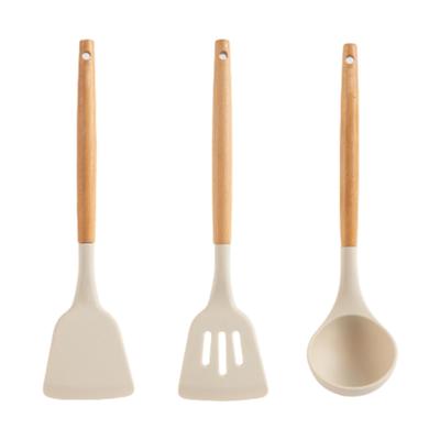 3x Silikon Köksredskap Matlagning Kastrullpresent Multifunktionellt Verktyg Nonstick
