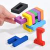 Wooden Number Building Blocks Math Logic Cube Brain Teaser Magic Puzzle Box Mind Games IQ Test for Kids Educational Gifts