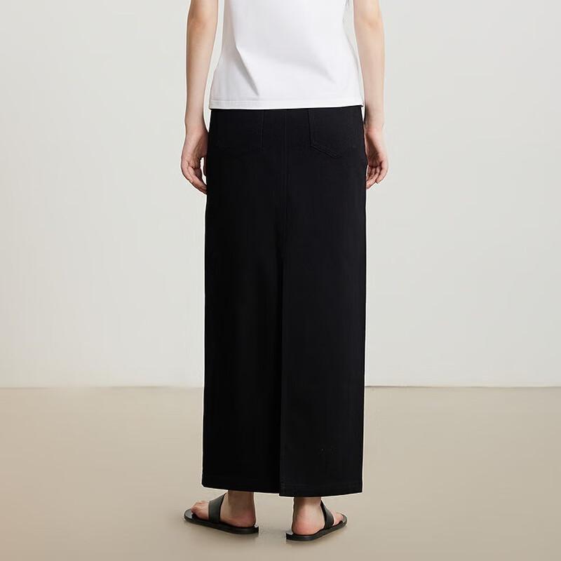 Gejin Schmal geschnittener Bleistift-Midirock