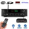 220V-240V USB 1388 bluetooth Stereo 2.0 Amplifier HiFi Power Remote Control SD Aux Mic Input Auto Amplifier  2*200W