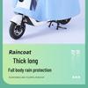 Xianluozi Electric Scooter Riding Rain Poncho