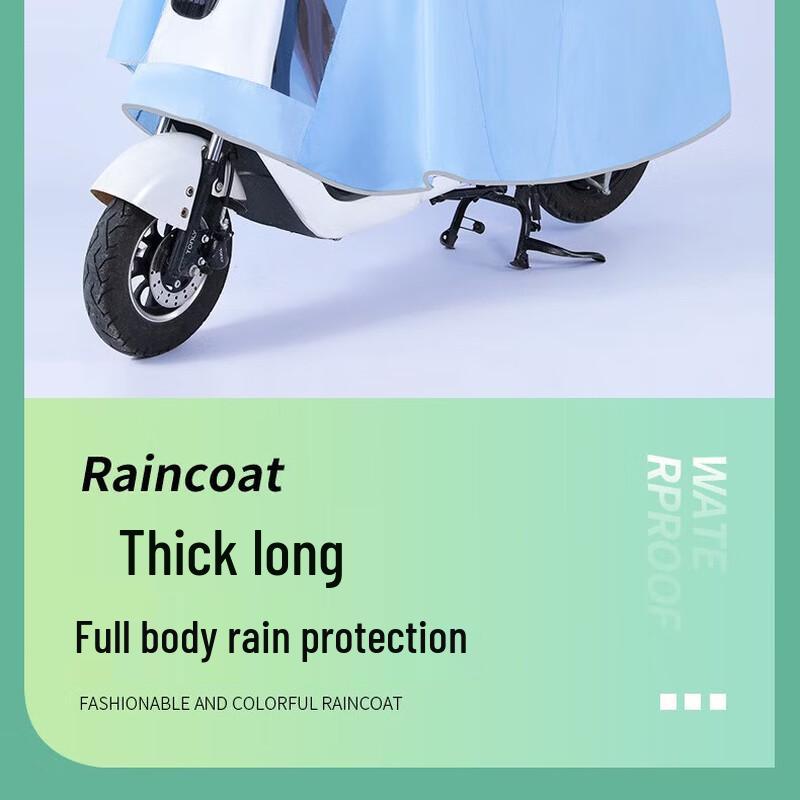 Xianluozi Electric Scooter Riding Rain Poncho