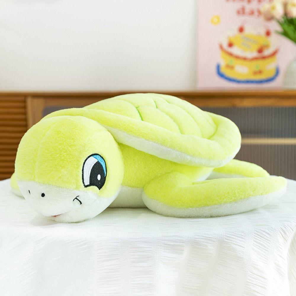 Soft Sea Tortoise Plush Toys Fluffy Turtle Animal Doll Animal Sea Turtle Pillow  Car Decor