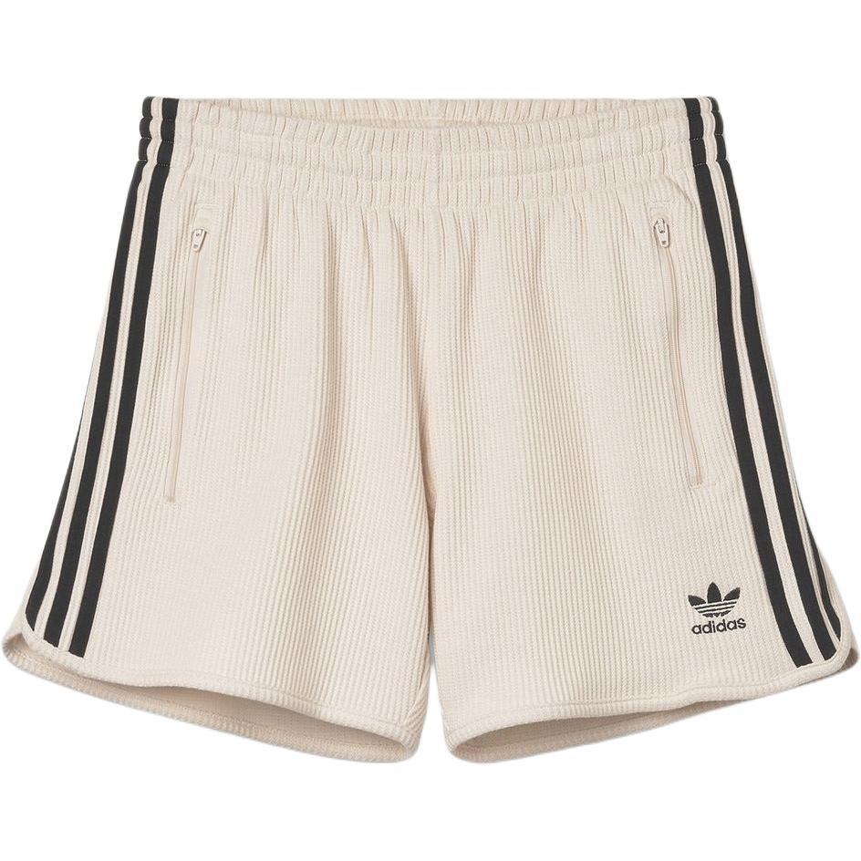 (WMNS) adidas Waffle Shorts Asia Sizing Wonder White Women s JV9267 XXL