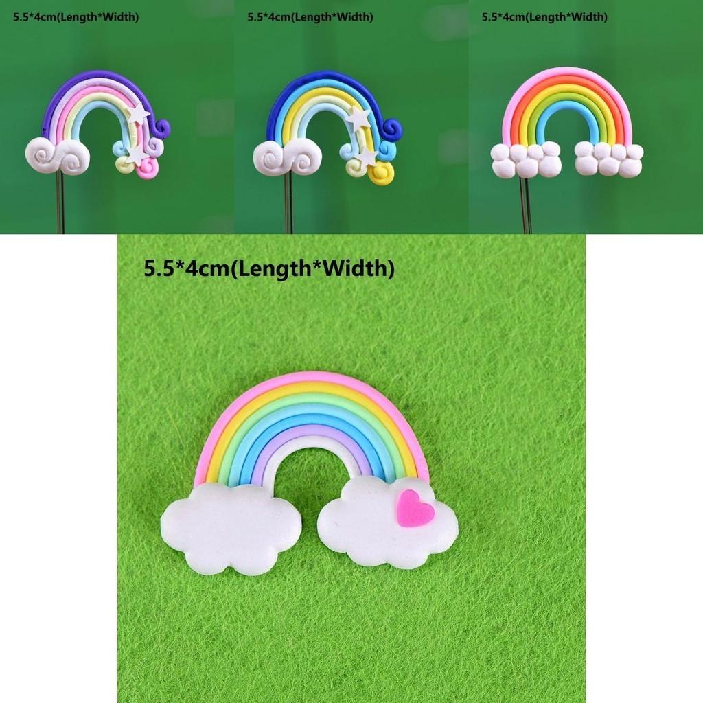 Argilla Morbida Arcobaleno Accessori Paesaggio Miniatura