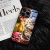 Animals Italian B-Brainrot Phone Case For IPhone 17 Air 16 E Pro Max 15 14 13 Mini 12 Pro 11 Max Plus Black Glass Cover