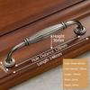 KAK European Style Solid Zinc Alloy Cabinet Handles Modern Vintage Drawer Knobs Cupboard Wardrobe Door Handles Furniture Handles